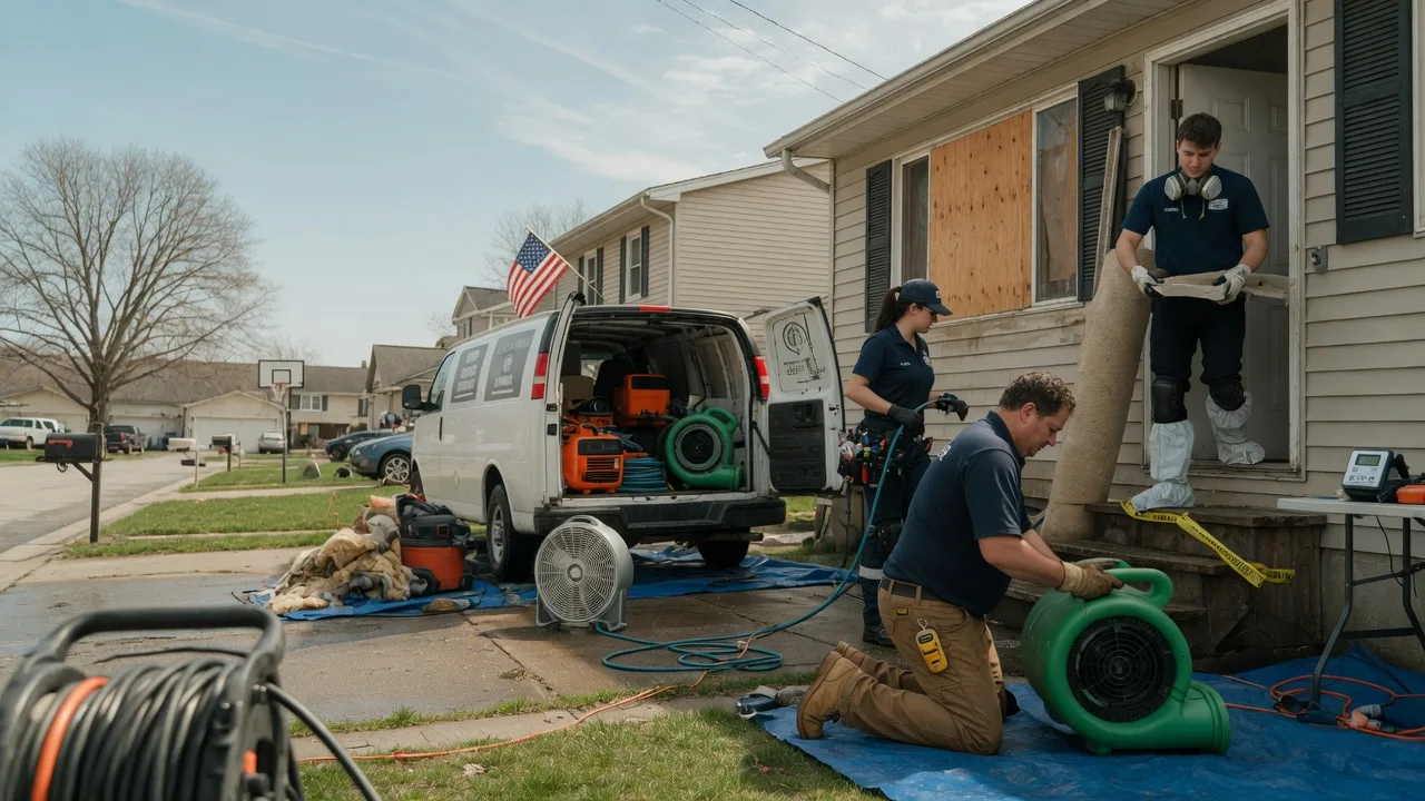 Water Damage Restoration in Brownton, MN near me
